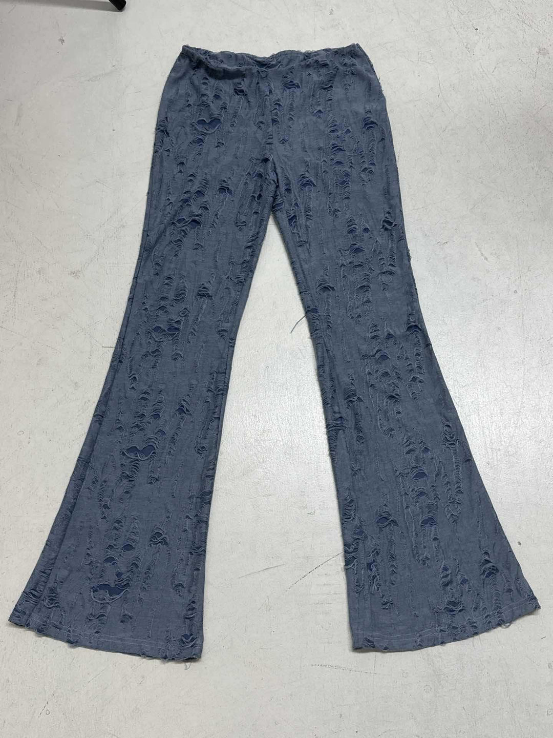 Damen Flared Jeans mit modischen Destroyed-Details Drune