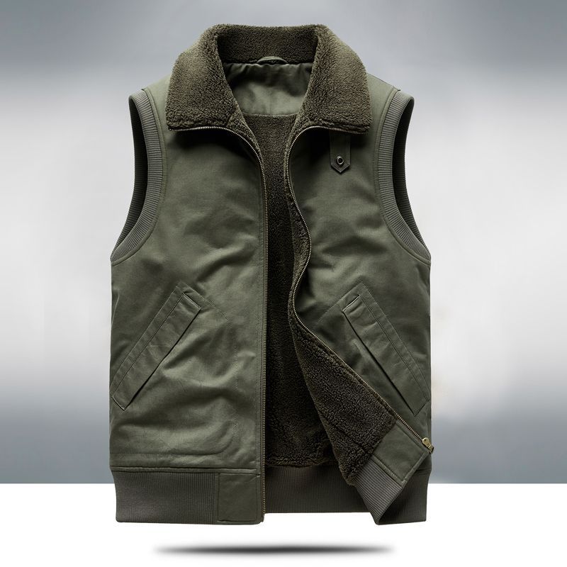 Herren Fleece gefütterte Outdoor-Weste Drune