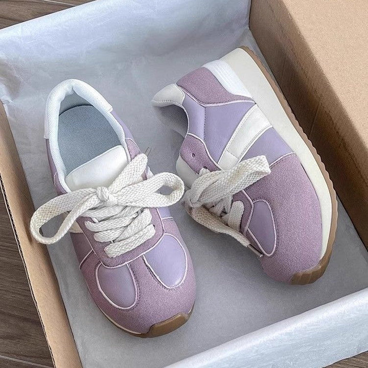 Damen Sportliche Sneaker mit bequemer Dämpfung und atmungsaktiver Oberflächenstruktur Drune