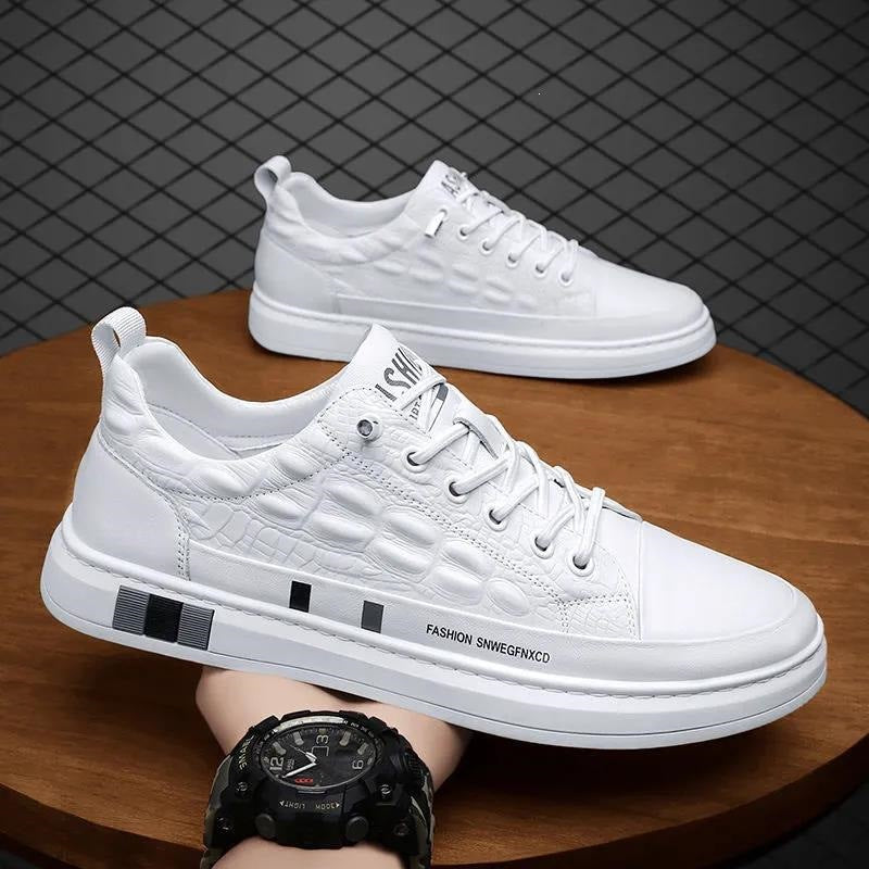 Herren Modische Sneaker aus Kunstleder Drune