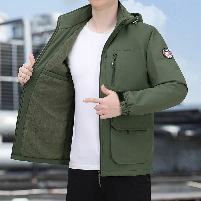 Herren Funktionale Outdoorjacke Drune