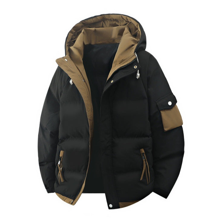 Damen Modische Steppjacke mit Kapuze