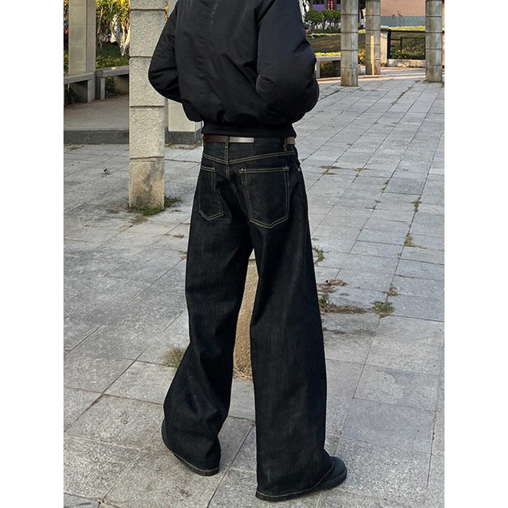 Drune | Herren Sommerweite Denim-Jeans