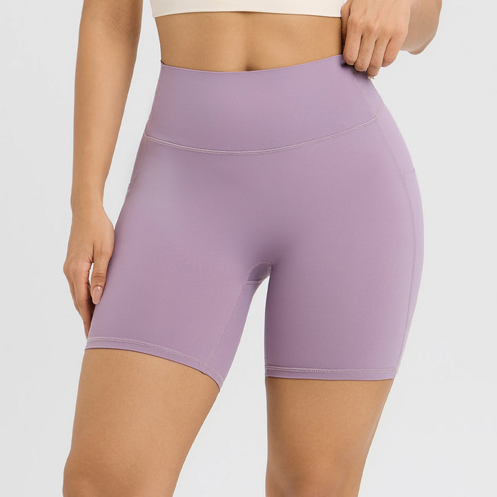 Drune | Eis Seide Yoga-Shorts für Frauen