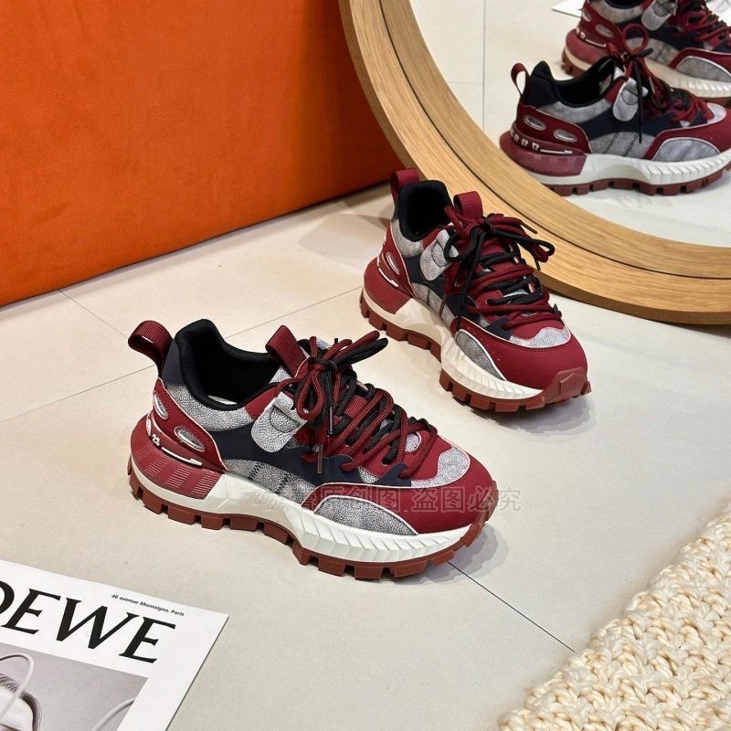 Damen Sportliche Sneaker mit rutschfester Profilsohle und atmungsaktivem Obermaterial Drune