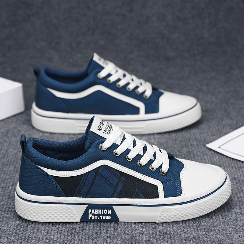 Damen Modische Low-Top Sneakers mit grafischen Akzenten Drune