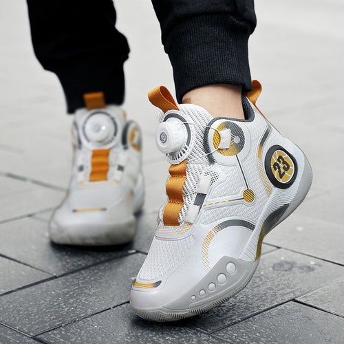 Herren Sportlicher Basketball-Low-Top mit BOA-Verschluss und gedämpfter Cupsohle Drune