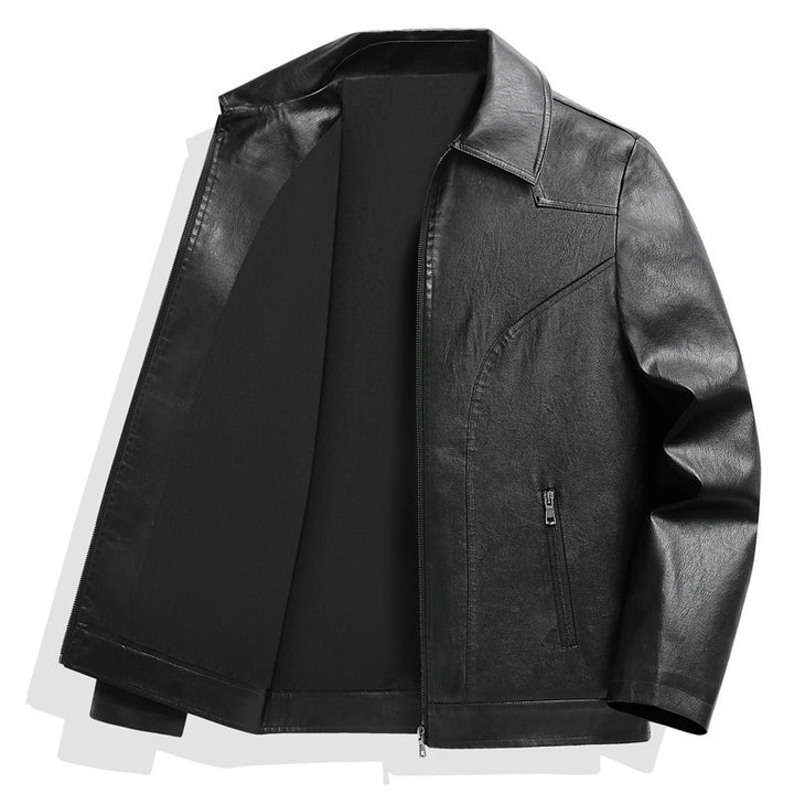 Herren Modische Kunstlederjacke Drune 1788321957
