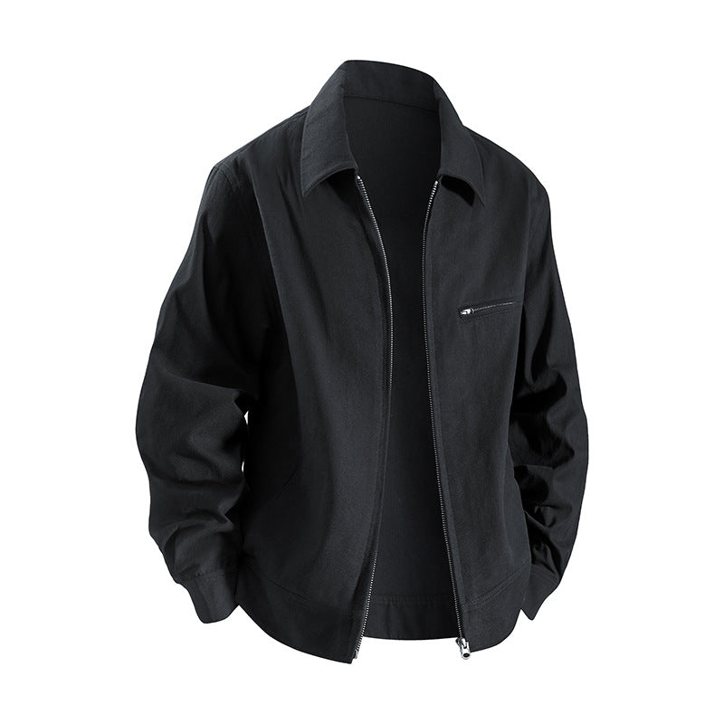Herren lässige Übergangsjacke mit praktischen Taschen und modernem Schnitt Drune