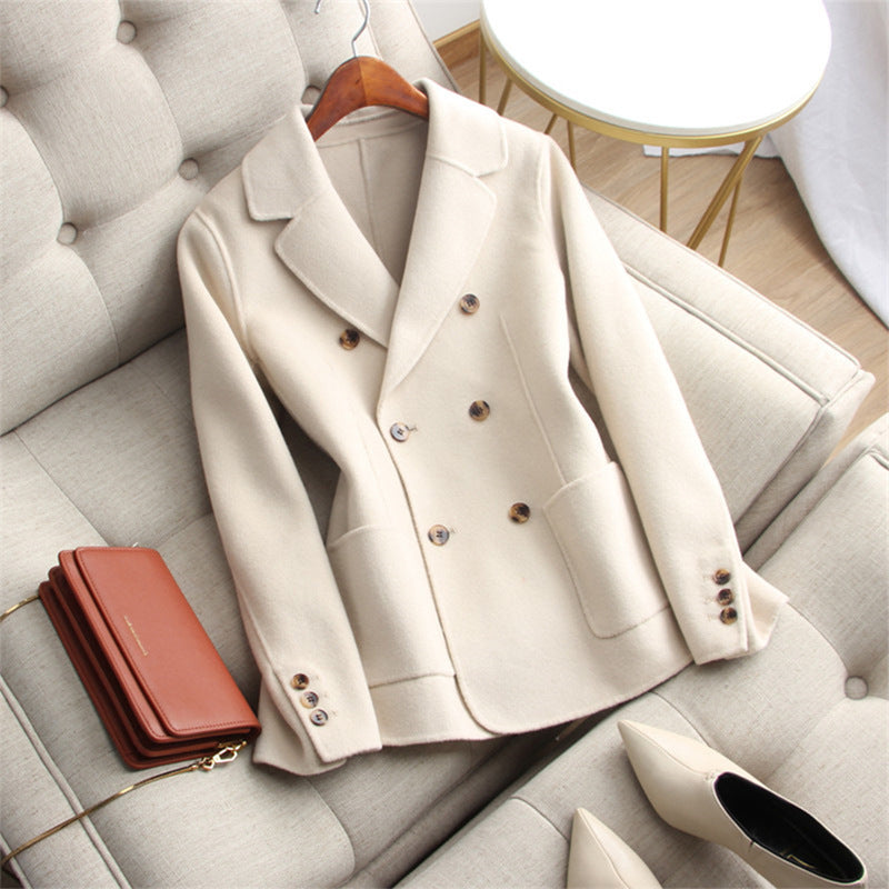 Damen Doppelreiher Blazer Drune