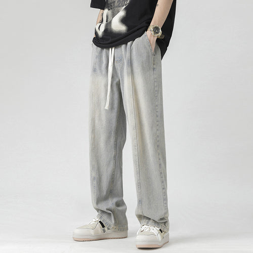 Herren Bequeme Baggy-Jeans Drune