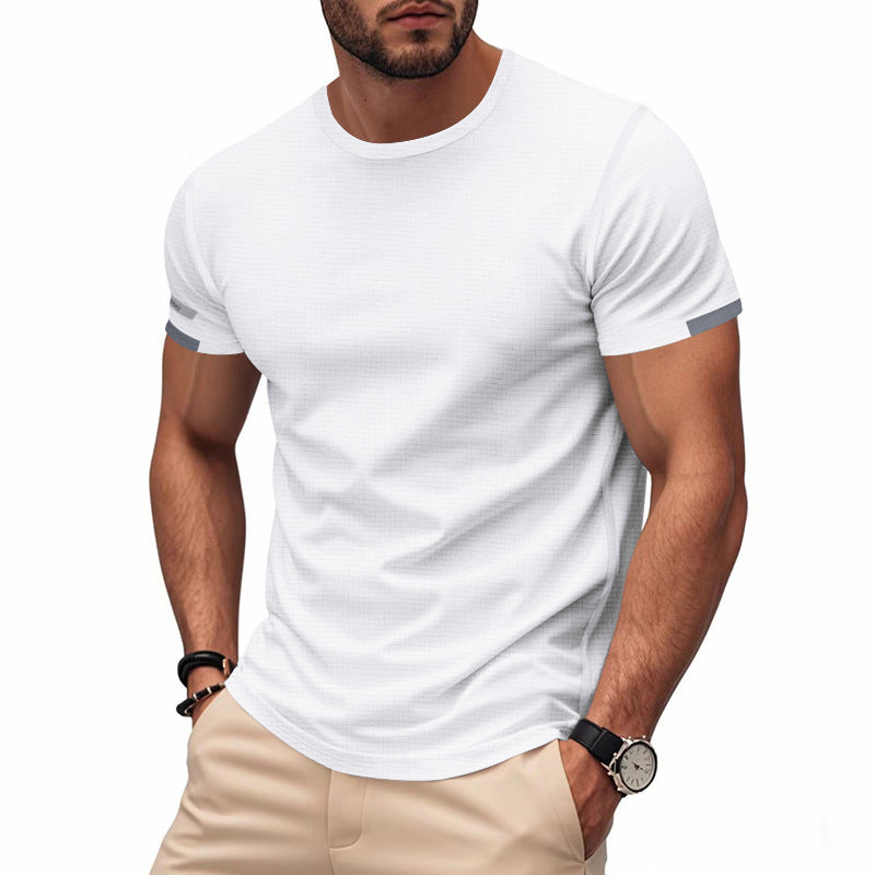Herren Funktions-T-Shirt mit atmungsaktivem Design und reflektierenden Details Drune
