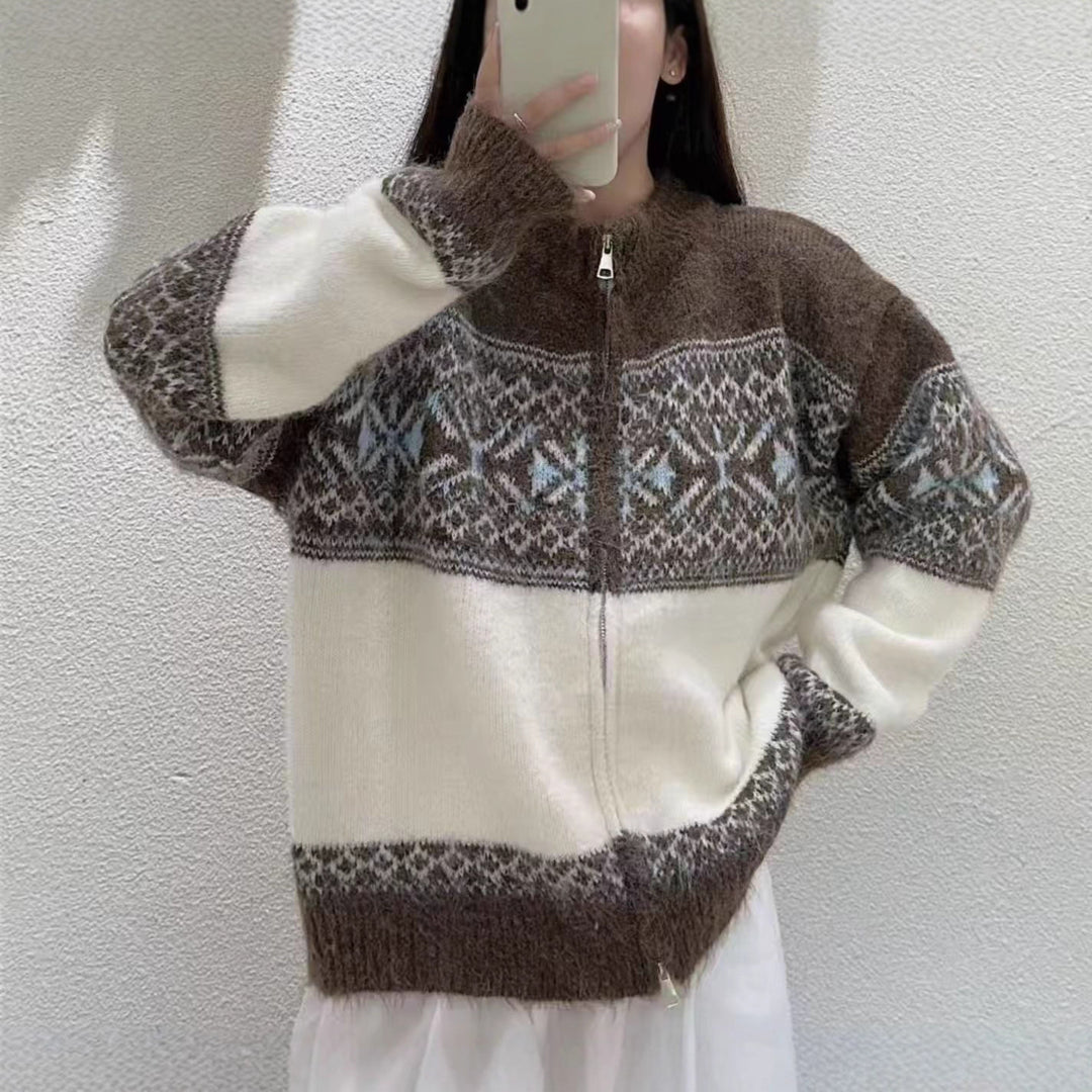 Damen Strickjacke Drune