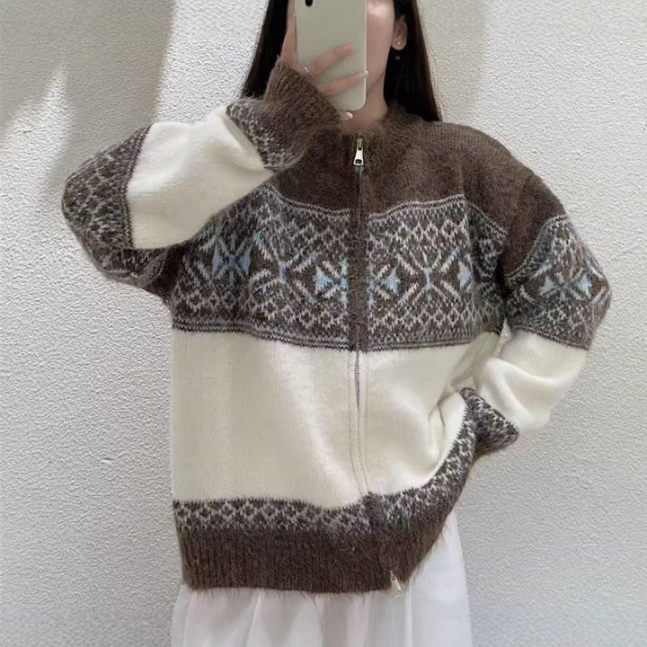 Damen Strickjacke Drune