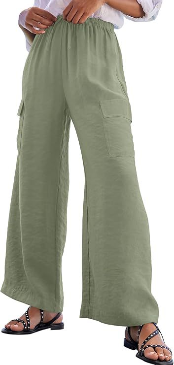 Damen Cargo-Hose aus leichtem Jersey Drune