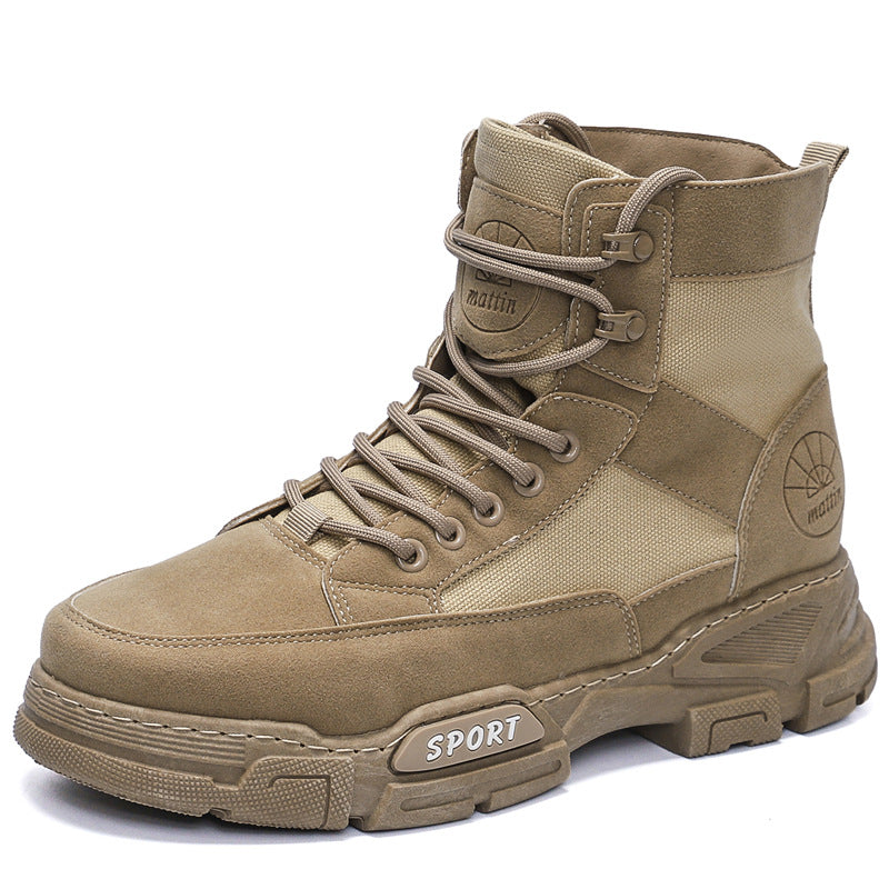 Herren Hochwertige Outdoor-Stiefel mit stabilem Sohlenprofil Drune