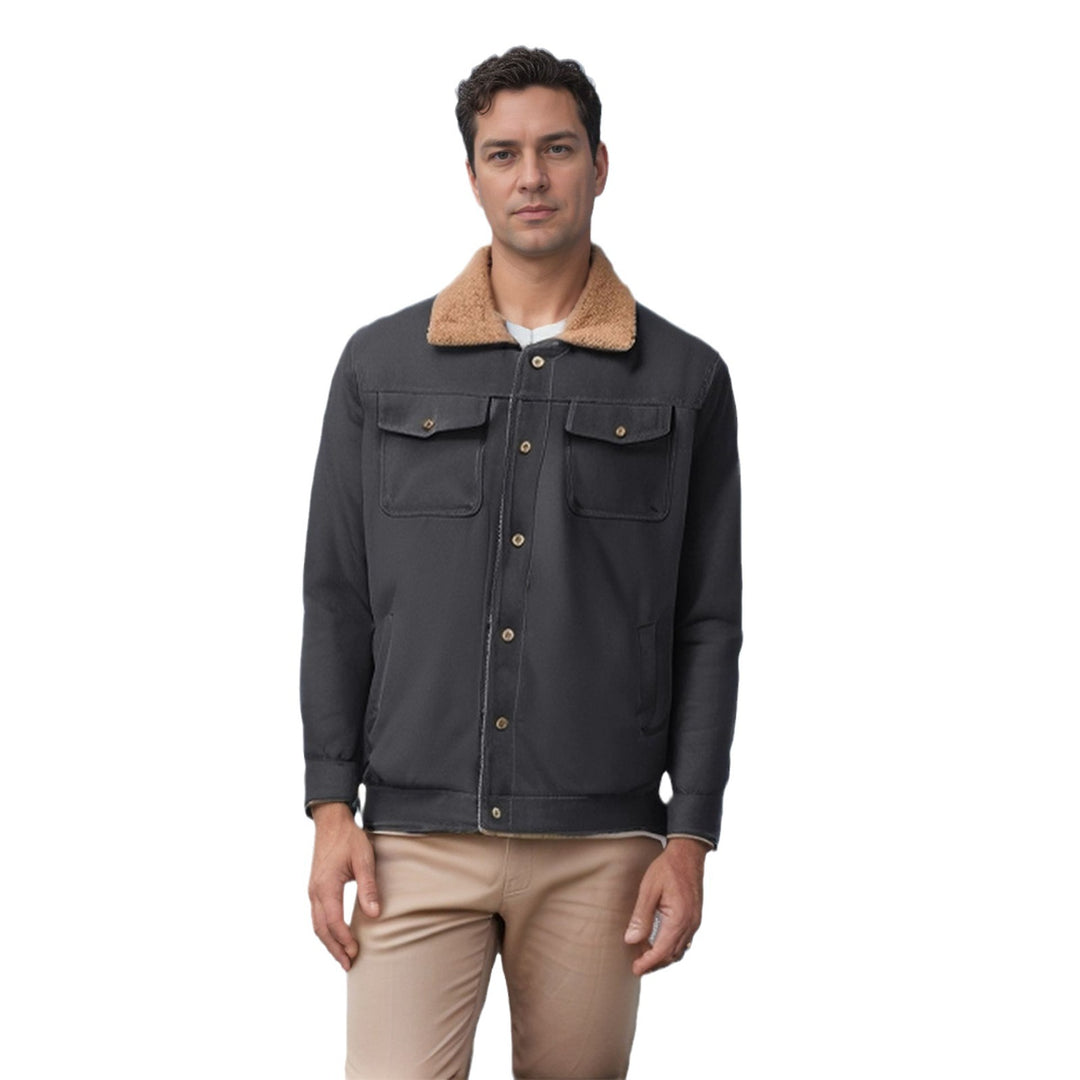 Herren Jacke mit Wendefunktion und Fleecefutter Drune
