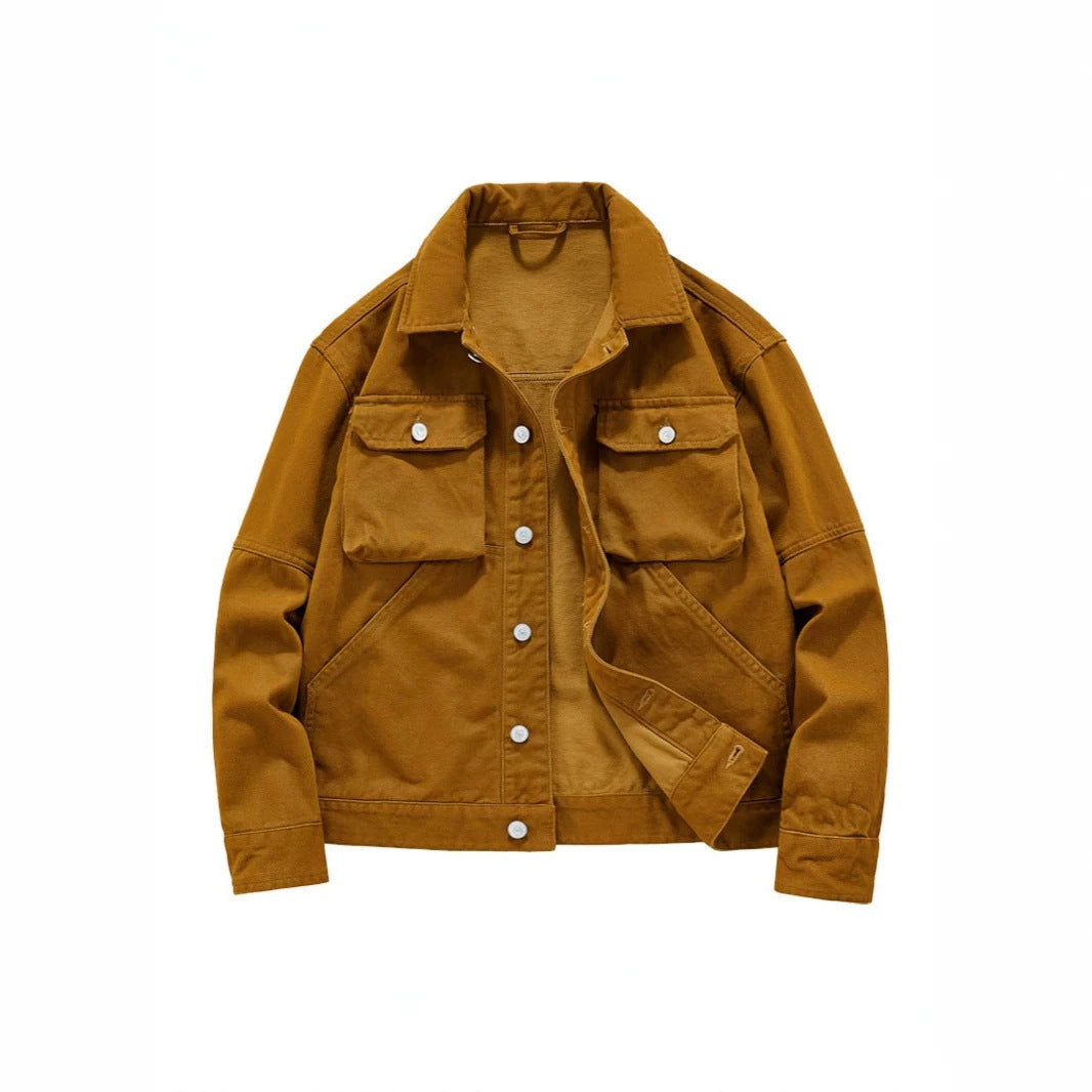 Herren Stylische Utility-Jacke Drune