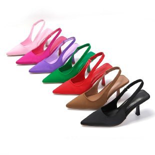 Damen Slingback-Pumps mit spitzem Design und elegantem Absatz Drune
