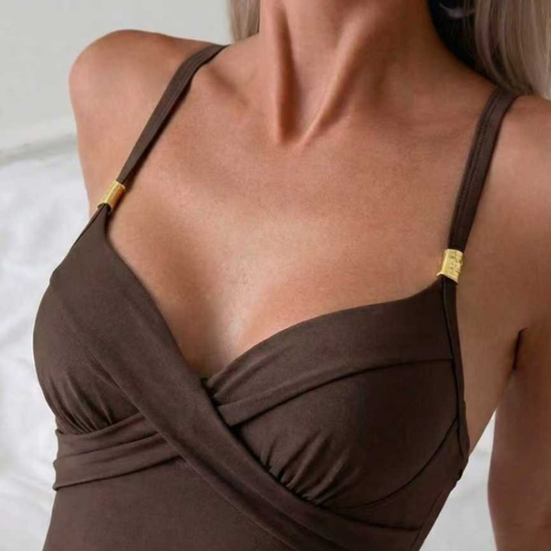Damen Luxuriöser Bikini mit stützenden Cups Drune