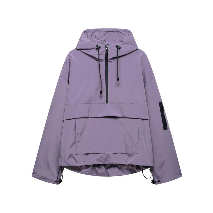 Damen Funktionsjacke mit praktischen Taschen und verstellbarem Bund Drune