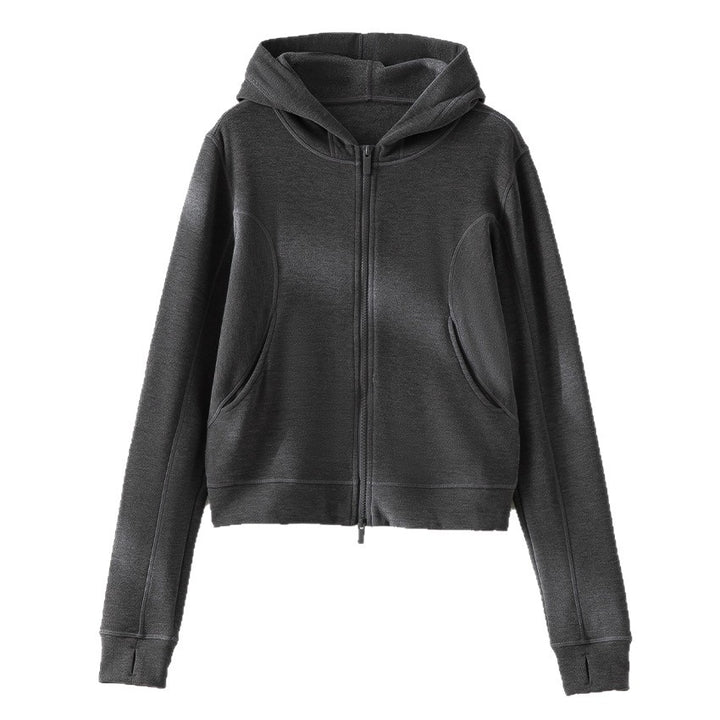 Damen Weite Komforthose mit hohem elastischem Bund und seitlichen Eingrifftaschen Drune