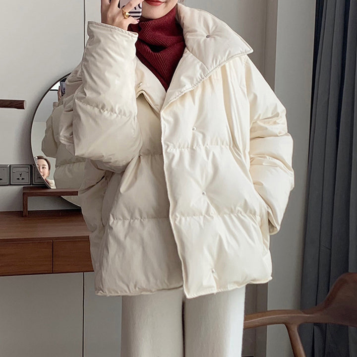 Damen Trendige Oversized Daunenjacke Drune
