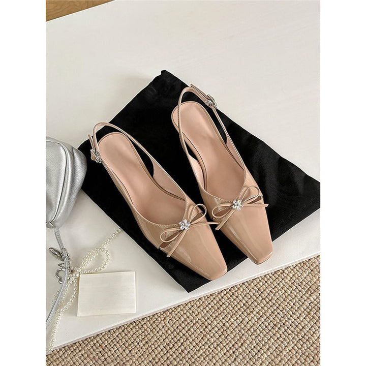 Damen Slingback Pumps mit funkelndem Design Drune
