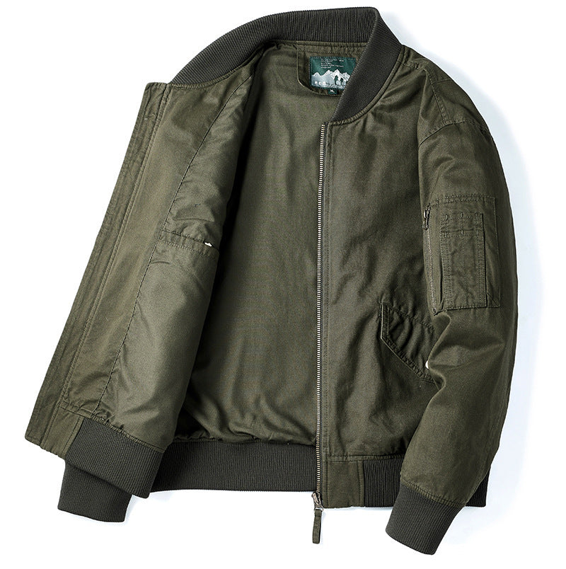 Herren Klassische Bomberjacke Drune