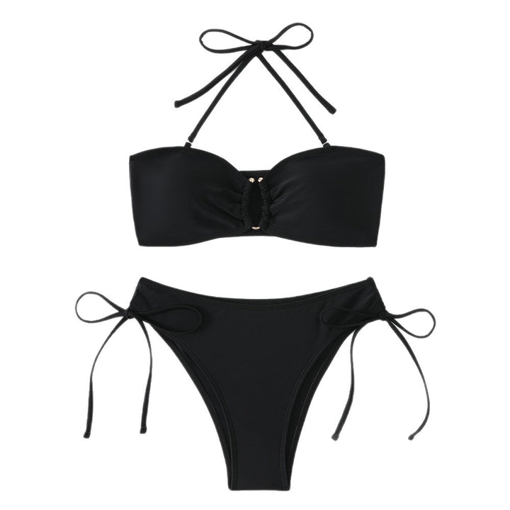 Damen Bandeau-Bikini-Set mit verstellbaren Trägern Drune