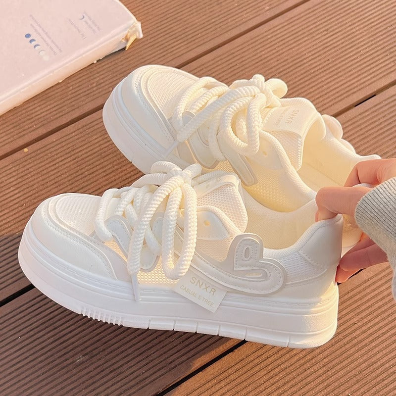 Damen Luftpump-Sneaker mit dämpfender Sohle und atmungsaktivem Obermaterial Drune