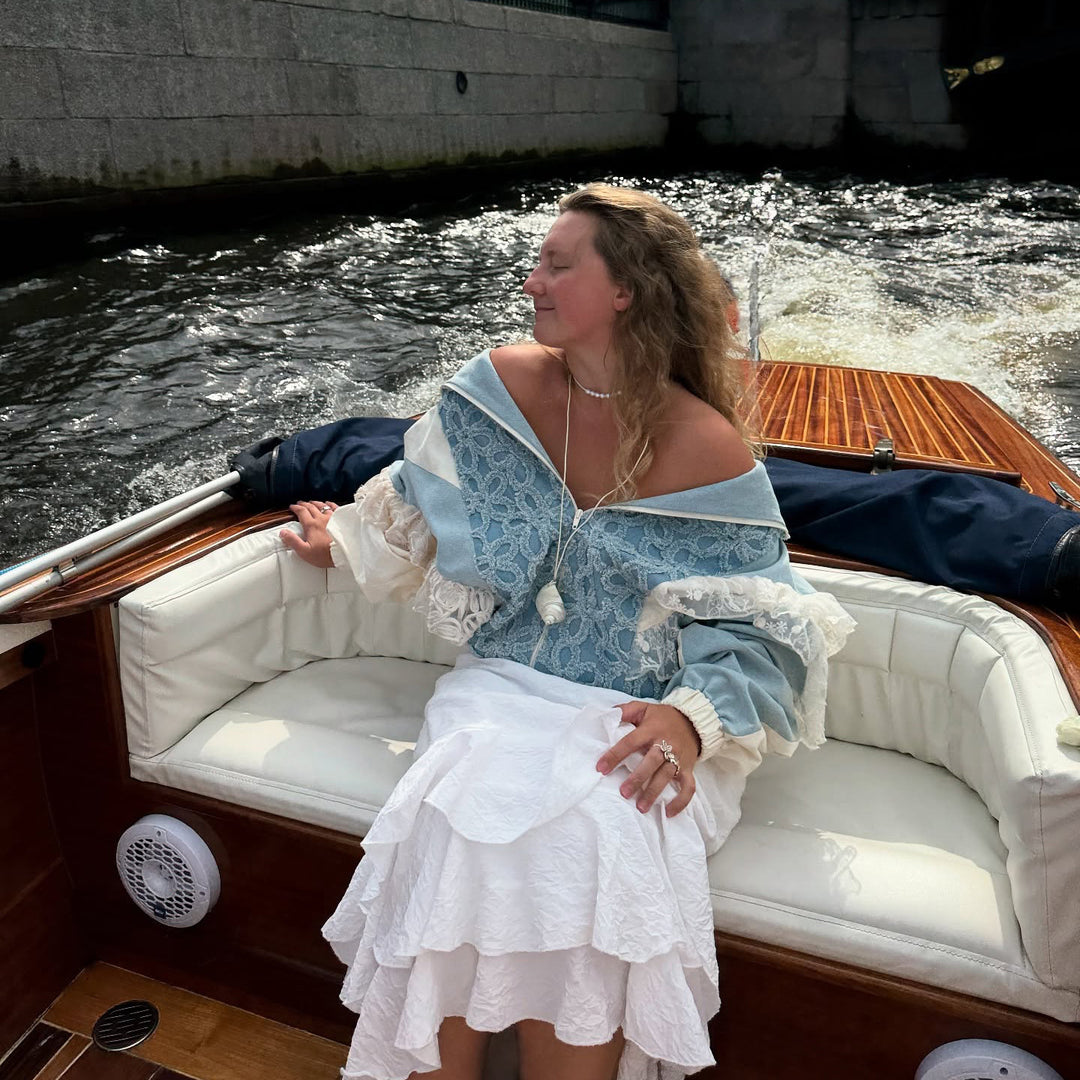 Damen Voluminöser Kapuzenpullover mit Rüschen und exquisites Design Drune