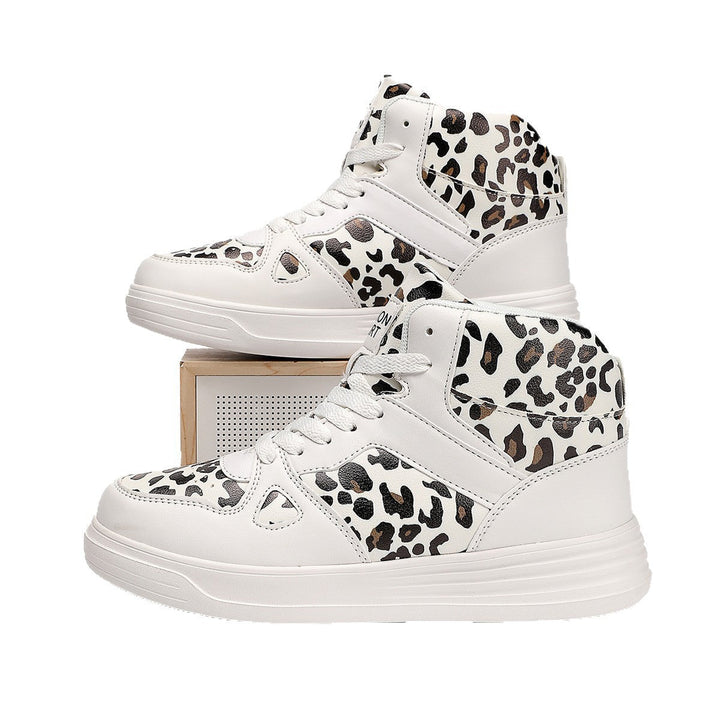 Damen Hochmodische Sneaker im Leoparden-Design Drune