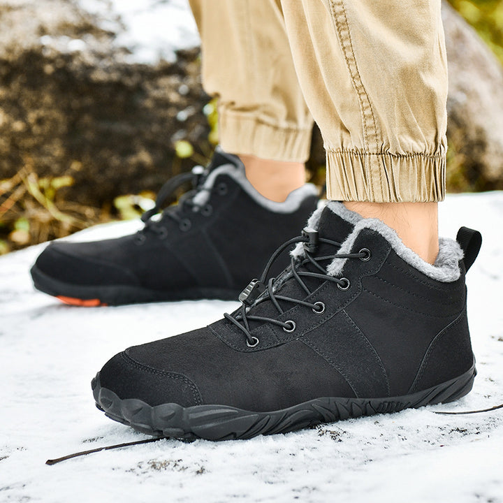 Herren Gefütterter Trekking-Sneaker im Kurzstiefel-Design Drune