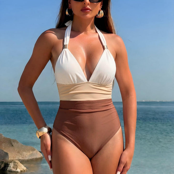 Damen Exklusiver Strand-Midi-Rock mit bindbarem Detail Drune