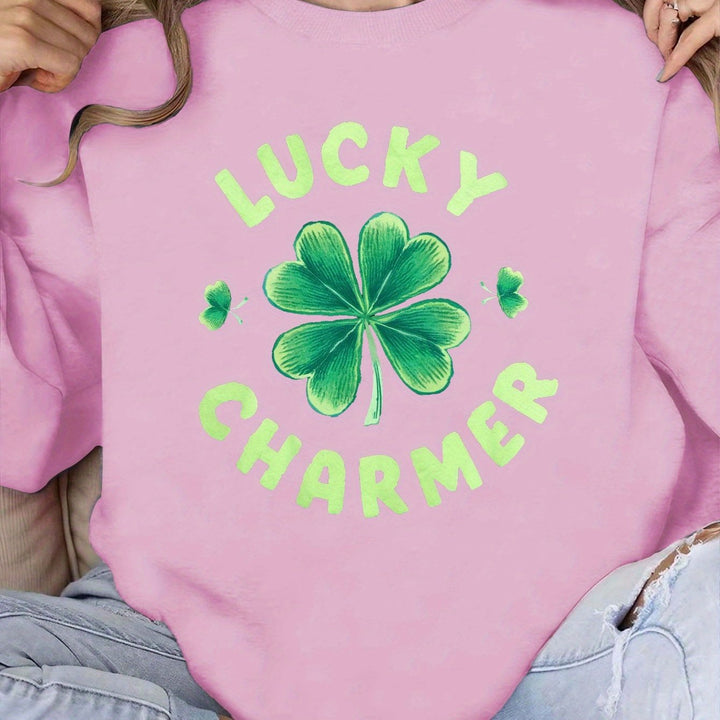 Damen Sweatshirt mit motivierendem Print und lässigem Schnitt Drune