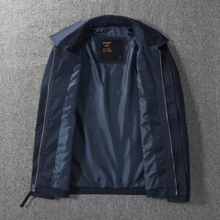 Herren Übergangsjacke mit Druckknöpfen Drune