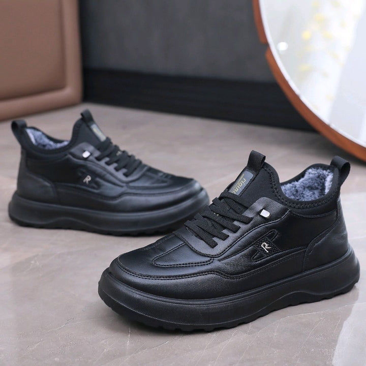 Herren Gefütterter Winter-Sneaker mit Teddyfutter und robuster Profilsohle Drune