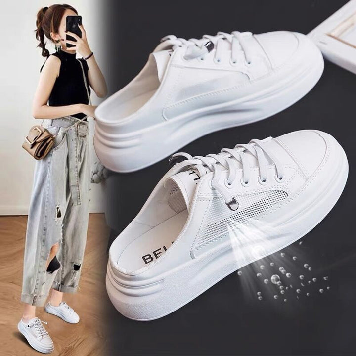 Damen Slip-On Sneakers mit atmungsaktiver Netzstruktur und dämpfender Laufsohle Drune