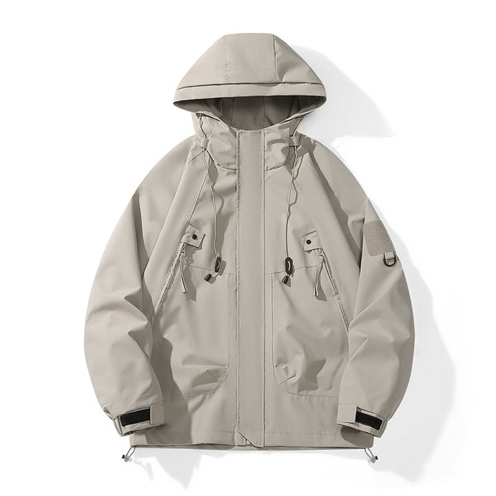 Damen Technische Outdoor-Jacke mit Verstellbarem Kapuzensystem und Multifunktionalen Taschen Drune