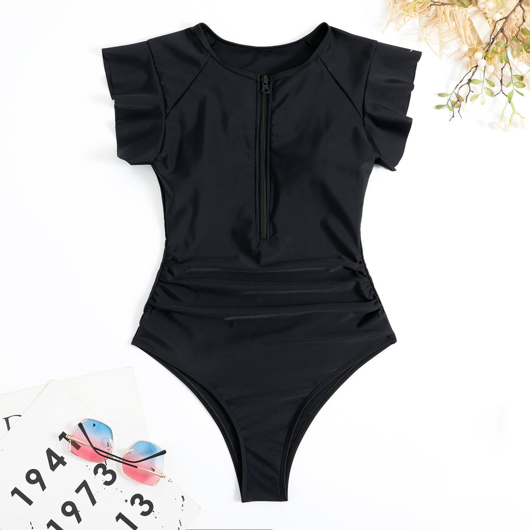 Damen Schwimmanzug mit floralen Mustern Drune