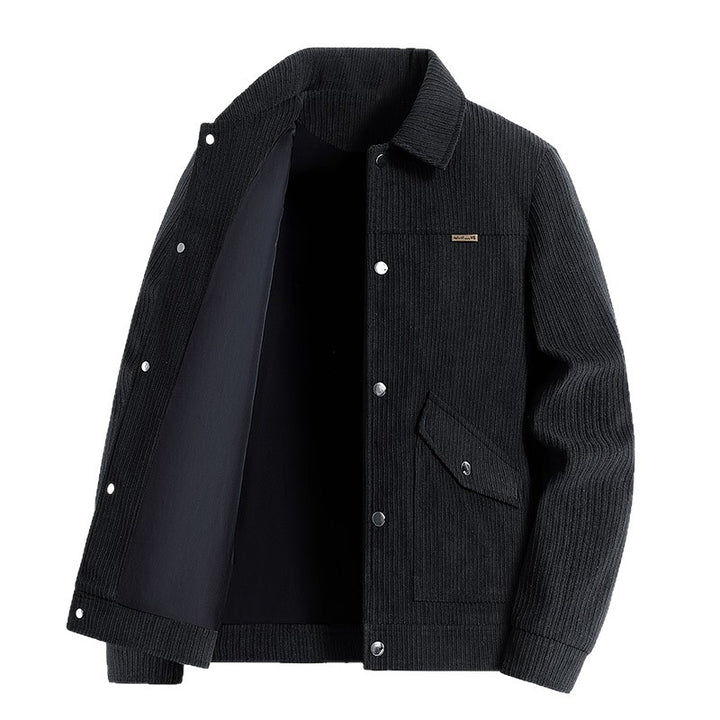 Herren Modische Cordjacke Drune