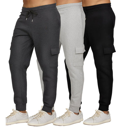 Damen nan schmal geschnittene Cargo-Jogginghose mit ergonomischen Nähten elastischem Komfortbund und aufgesetzter Klappentasche Drune