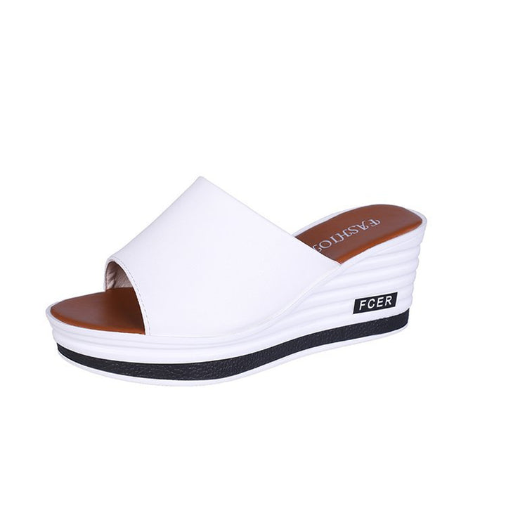 Damen Wedge-Pantoletten mit komfortabler Sohle und modernem Design Drune