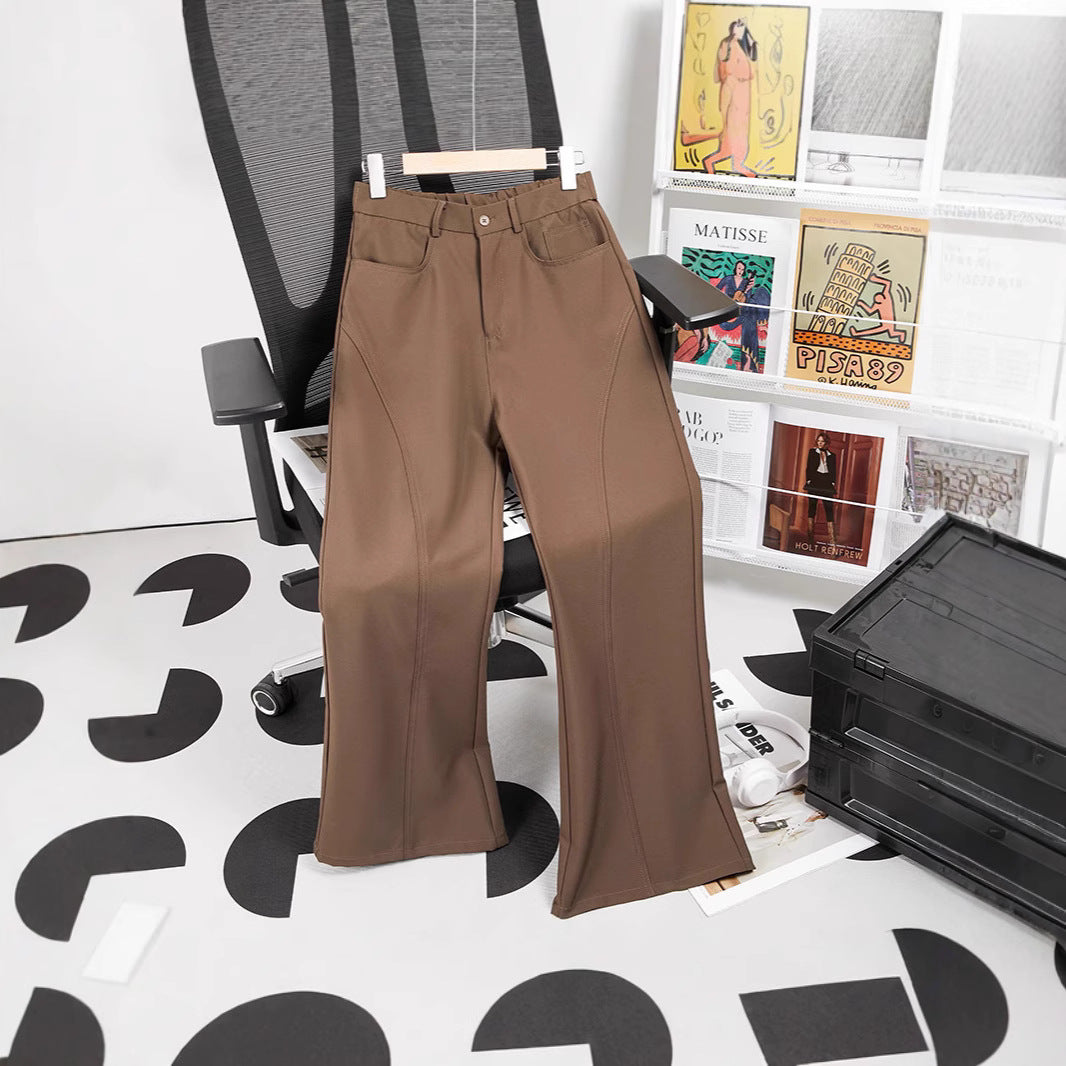 Damen Elegante und bequeme Weitbein-Hose Drune