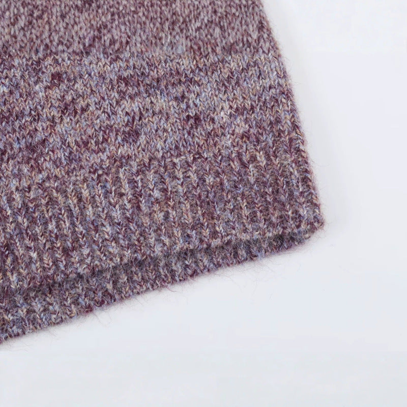 Damen Grobstrick‑Cardigan im Oversize‑Look mit hohem Rippkragen und Knopfleiste Drune
