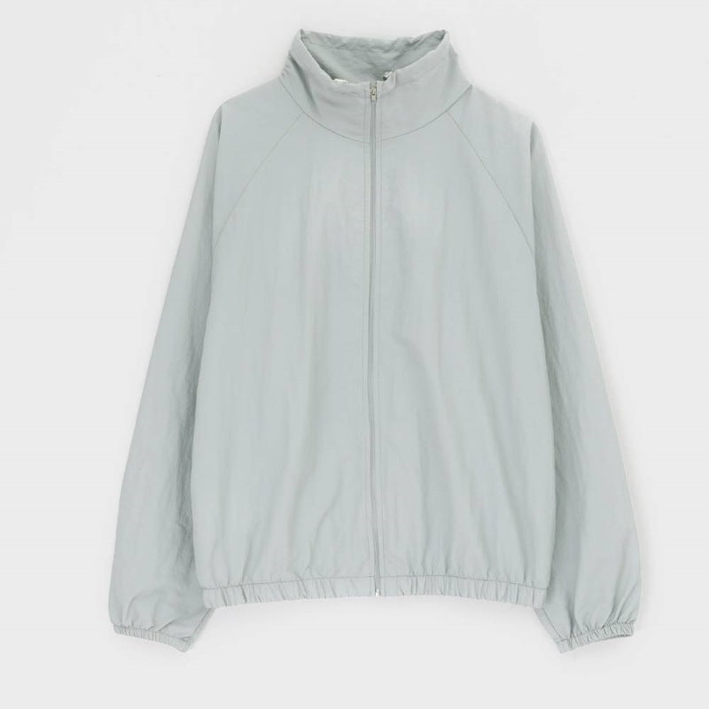 Damen funktionale Übergangsjacke mit hohem Kragen Drune