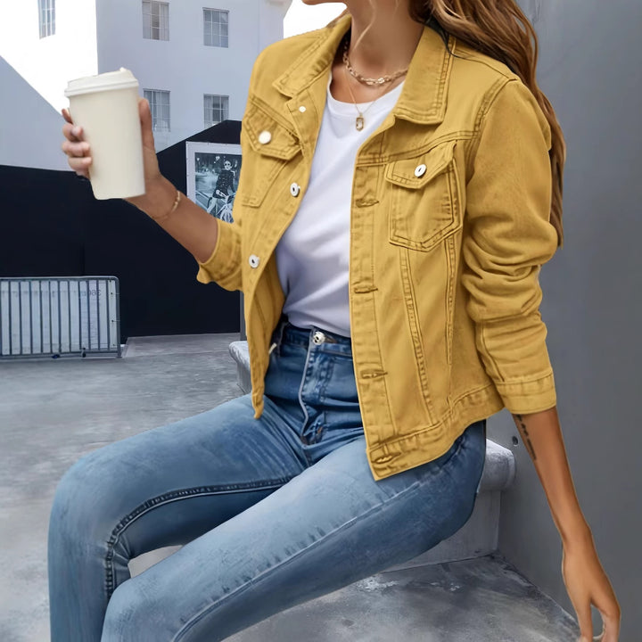 Damen Lässige Utility-Jacke mit strukturierten Details Drune
