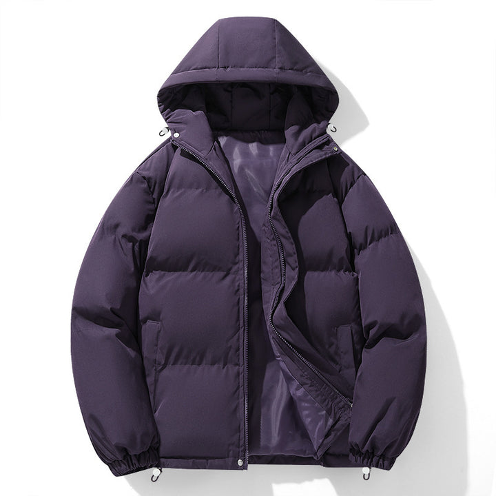 Damen Warme Steppjacke mit Kapuze Drune