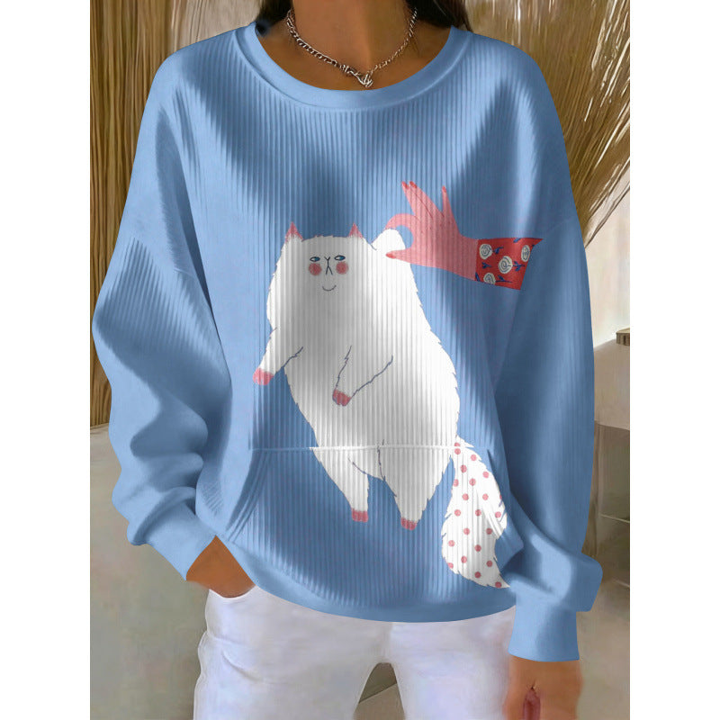 Damen Gemütlicher Pullover Drune